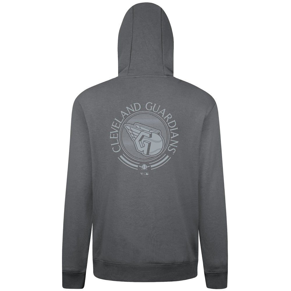 Cleveland Guardians Levelwear Podium Grain Hoodie - Gray