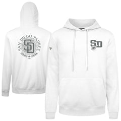 San Diego Padres Levelwear Podium Grain Hoodie - White