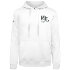 Milwaukee Brewers Levelwear Podium Grain Hoodie - White