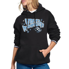 Utah Mammoth Starter Women's Fireworks Fleece Hoodie Black