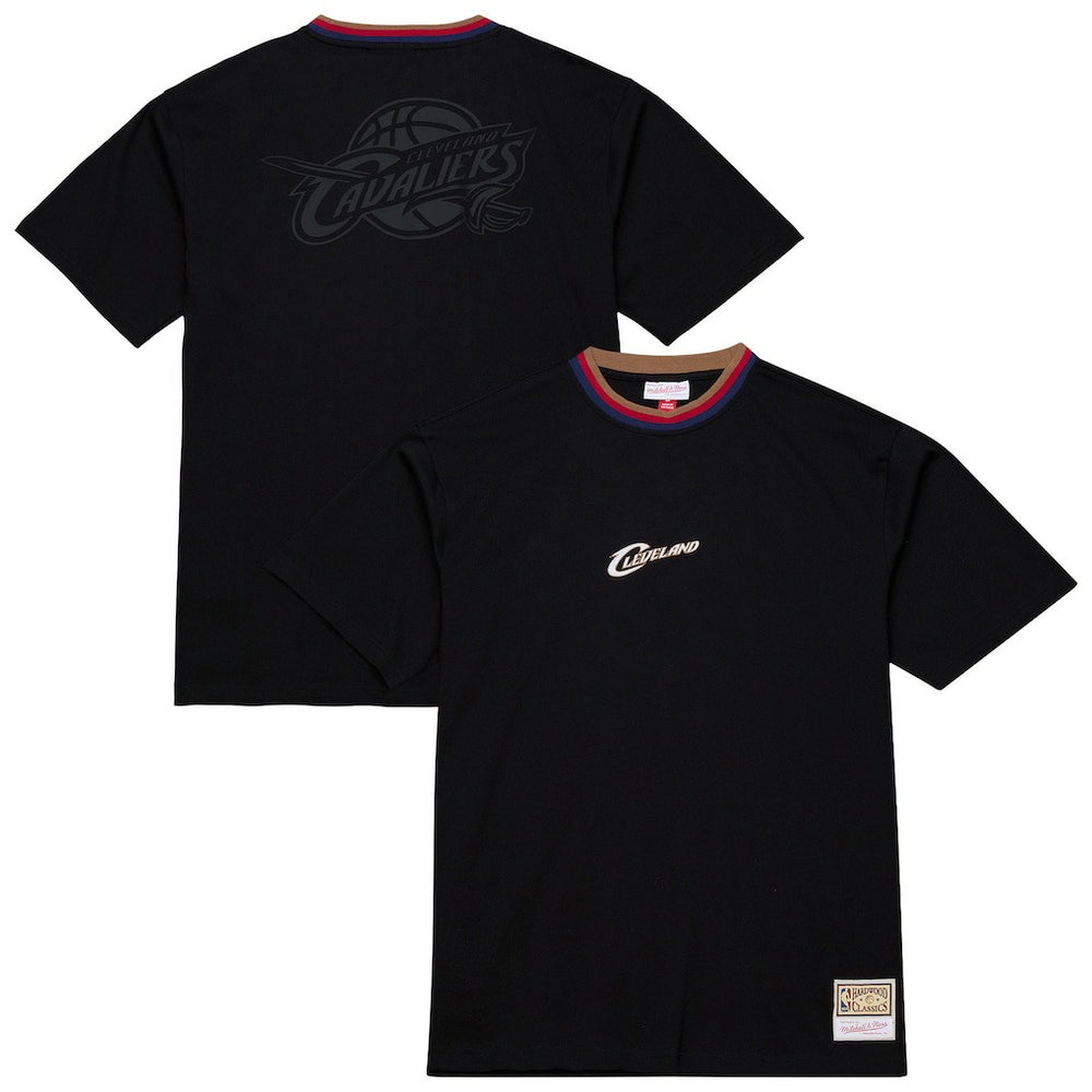 Cleveland Cavaliers Hardwood Classics Nights Playmaker T-Shirt sale - Black | Mitchell & Ness discount