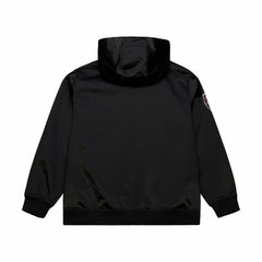 Memphis Grizzlies Hardwood Classics Nights Walk the Tunnel Satin Bomber Full-Snap Hooded Jacket - Black | Mitchell & Ness online