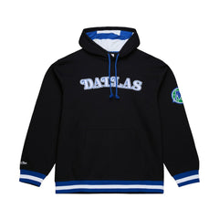 Dallas Mavericks Hardwood Classics Nights Playmaker Fleece Hoodie sale - Black | Mitchell & Ness discount