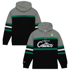Boston Celtics Head Coach Hoodie - Black/Gray | Mitchell & Ness on sale
