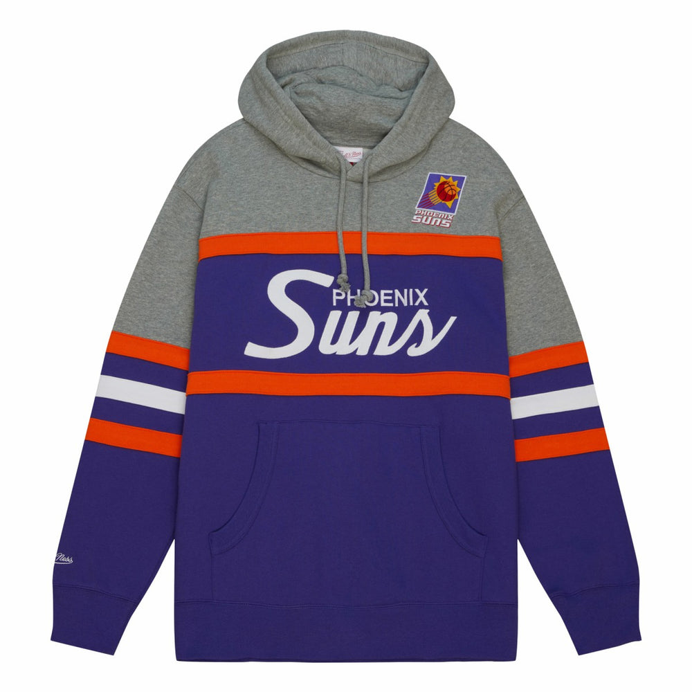 Phoenix Suns Head Coach Hoodie - Purple/Gray | Mitchell & Ness sale
