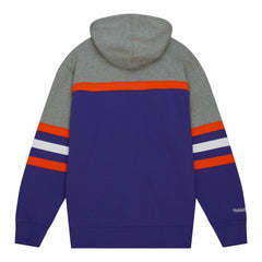Phoenix Suns Head Coach Hoodie - Purple/Gray | Mitchell & Ness sale
