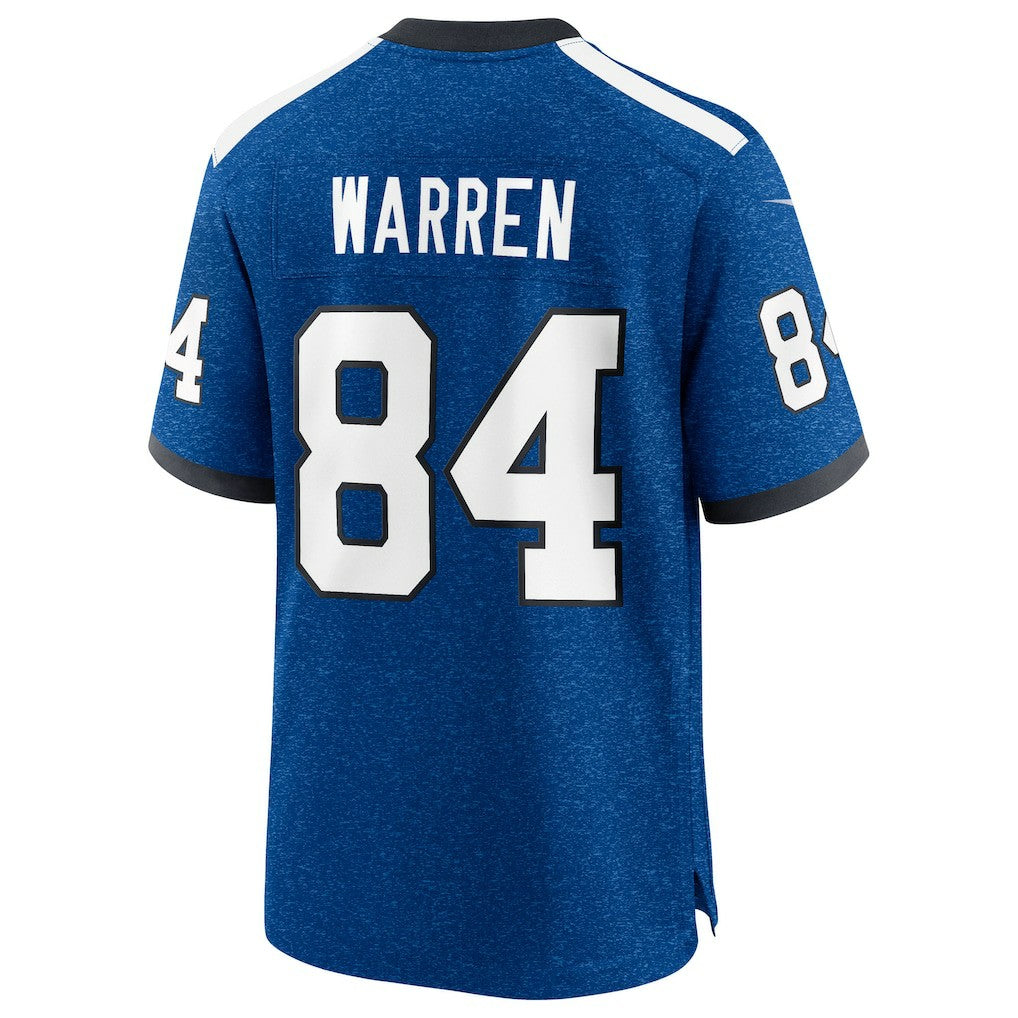 Tyler Warren Indianapolis Colts Alternate 2 Indiana Nights Game Jersey - Heather Royal | Nike online