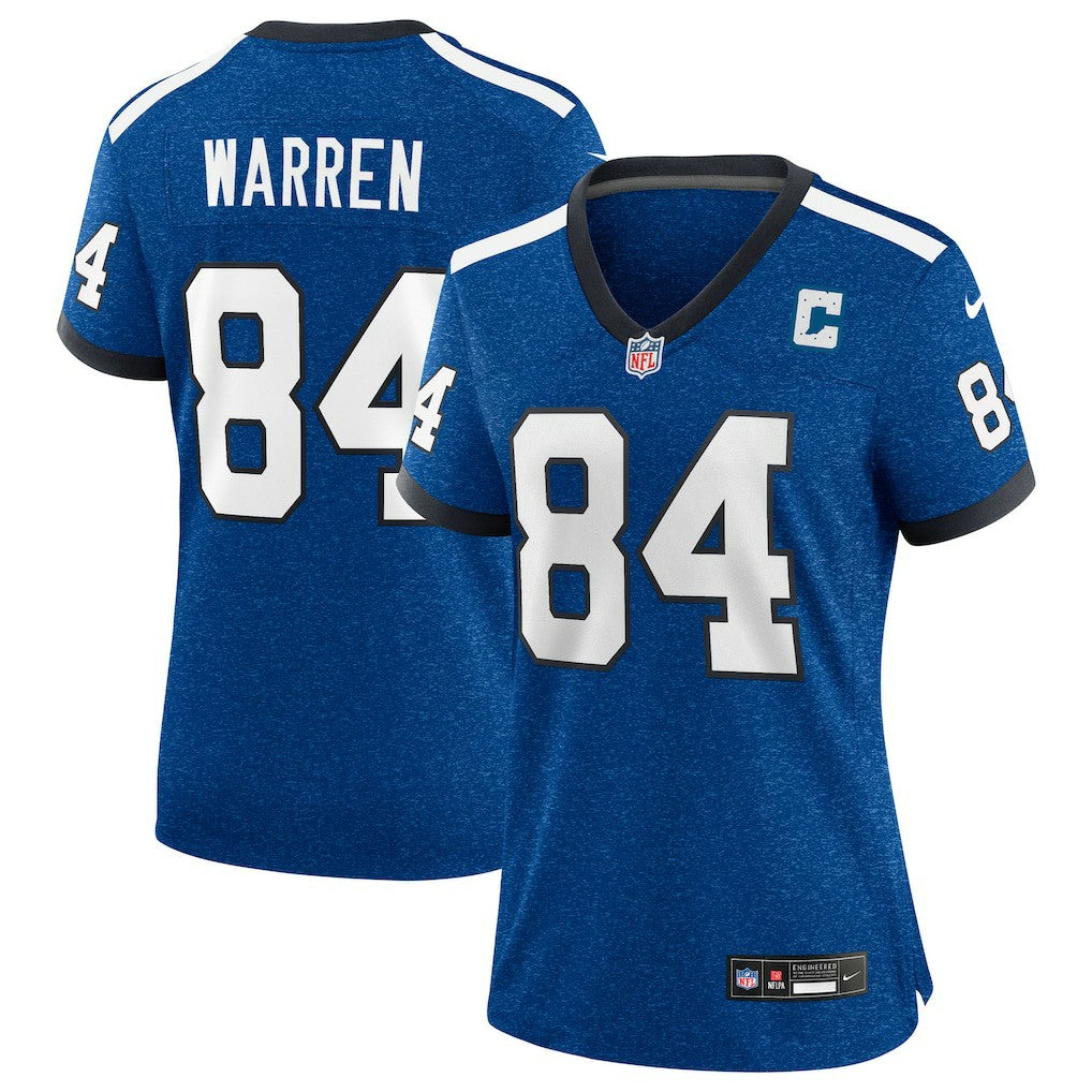 Tyler Warren Indianapolis Colts Women's Alternate 2 Indiana Nights Game Jersey - Heather Royal | Nike outlet
