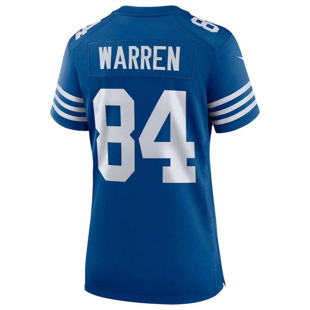Tyler Warren Indianapolis Colts Women's Alternate Game Jersey - Royal | Nike on sale