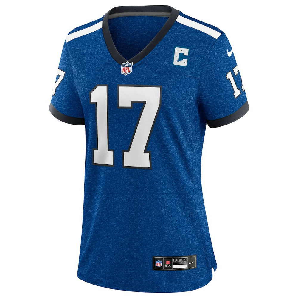 Daniel Jones Indianapolis Colts Women's Alternate 2 Indiana Nights Game Jersey - Heather Royal | Nike sale