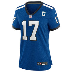 Daniel Jones Indianapolis Colts Women's Alternate 2 Indiana Nights Game Jersey - Heather Royal | Nike sale