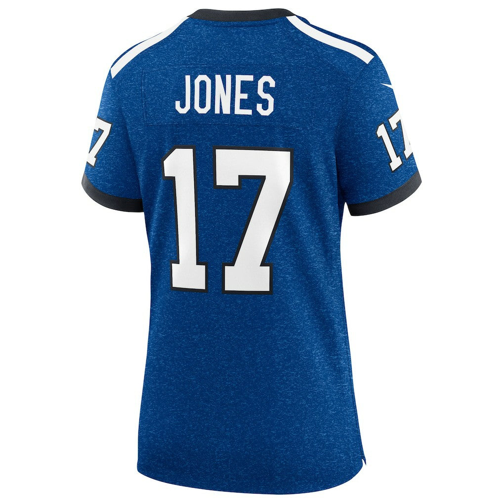 Daniel Jones Indianapolis Colts Women's Alternate 2 Indiana Nights Game Jersey - Heather Royal | Nike sale