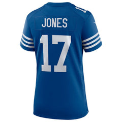 Daniel Jones Indianapolis Colts Women's Alternate Game Jersey - Royal | Nike on sale