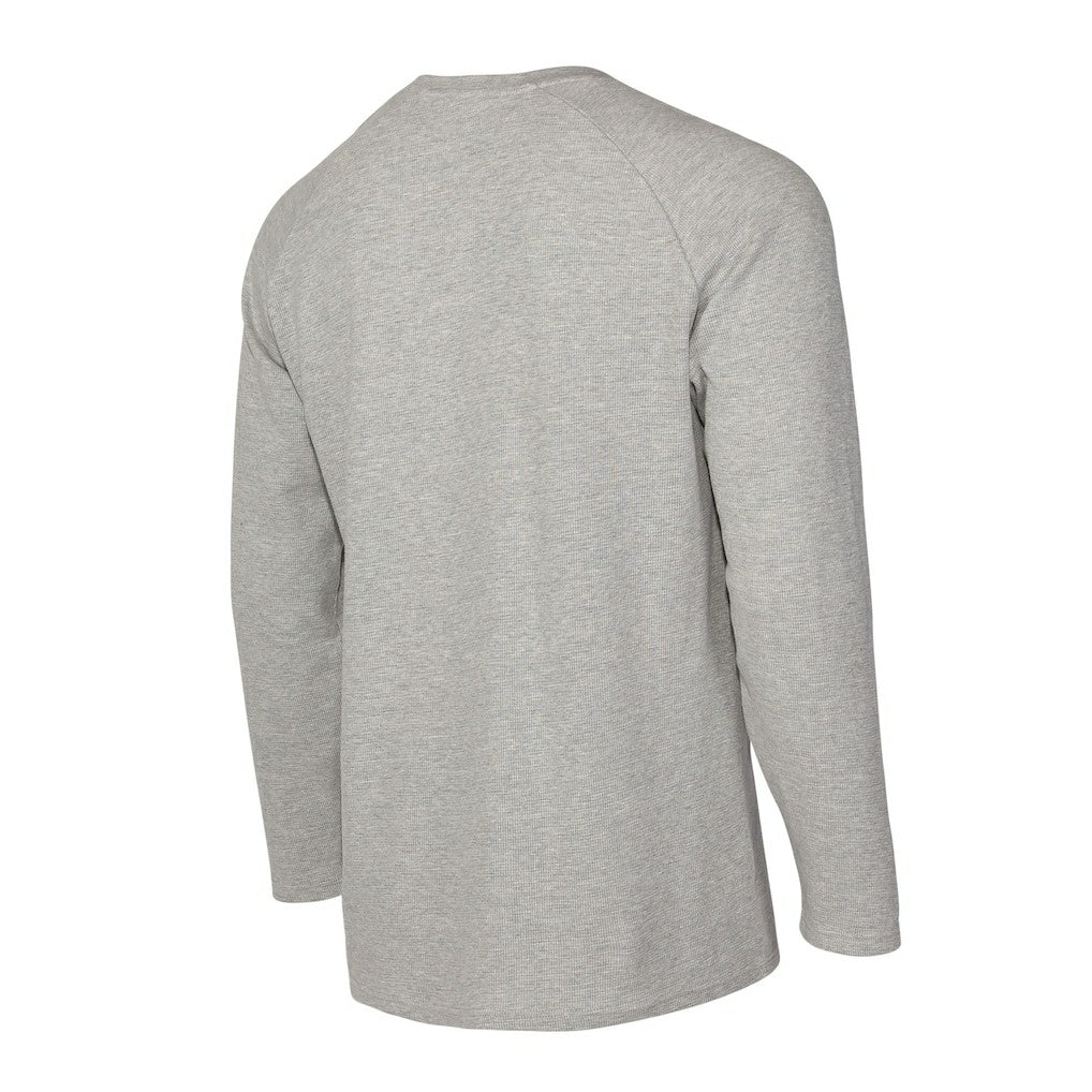 Philadelphia 76ers Concepts Sport Hawthorn Thermal Knit Long Sleeve Henley T-Shirt - Gray outlet