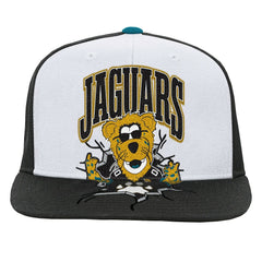Jacksonville Jaguars Youth Team Mascot Snapback Hat - White on sale