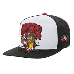 San Francisco 49ers Youth Team Mascot Snapback Hat - White outlet