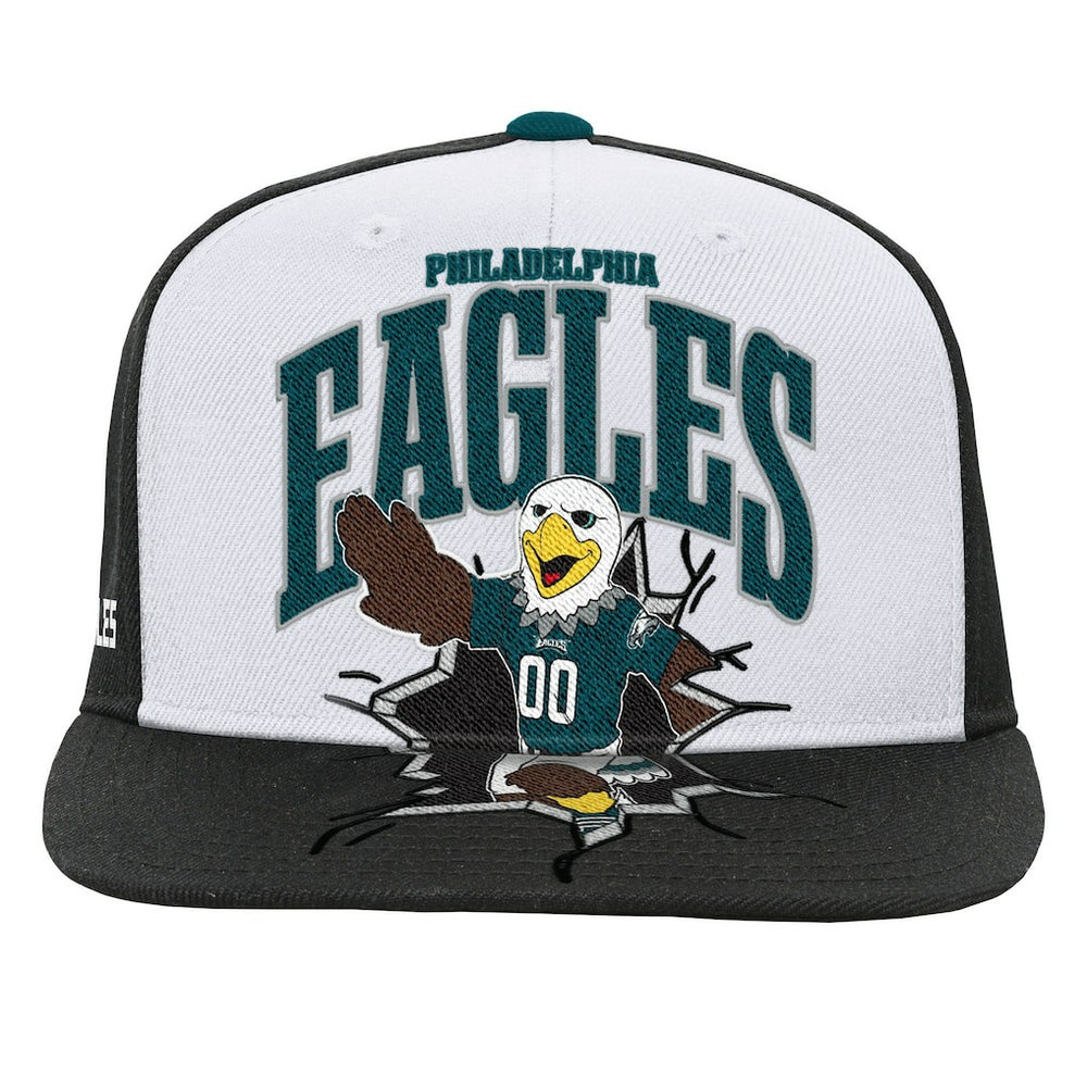Philadelphia Eagles Youth Team Mascot Snapback Hat - White on sale