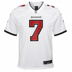Bucky Irving Tampa Bay Buccaneers Youth White Game Jersey - White | Nike cheap