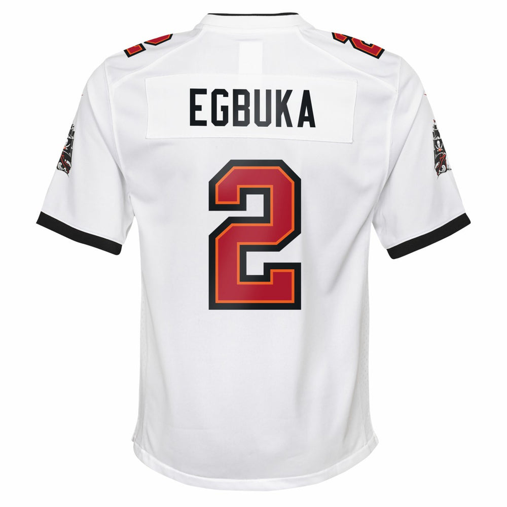Emeka Egbuka Tampa Bay Buccaneers Youth White Game Jersey - White | Nike on sale