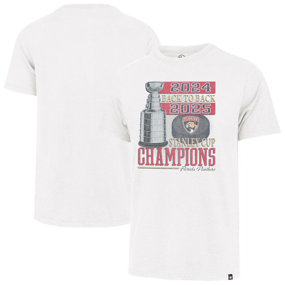 Florida Panthers '47 Back-to-Back Vintage T-Shirt White