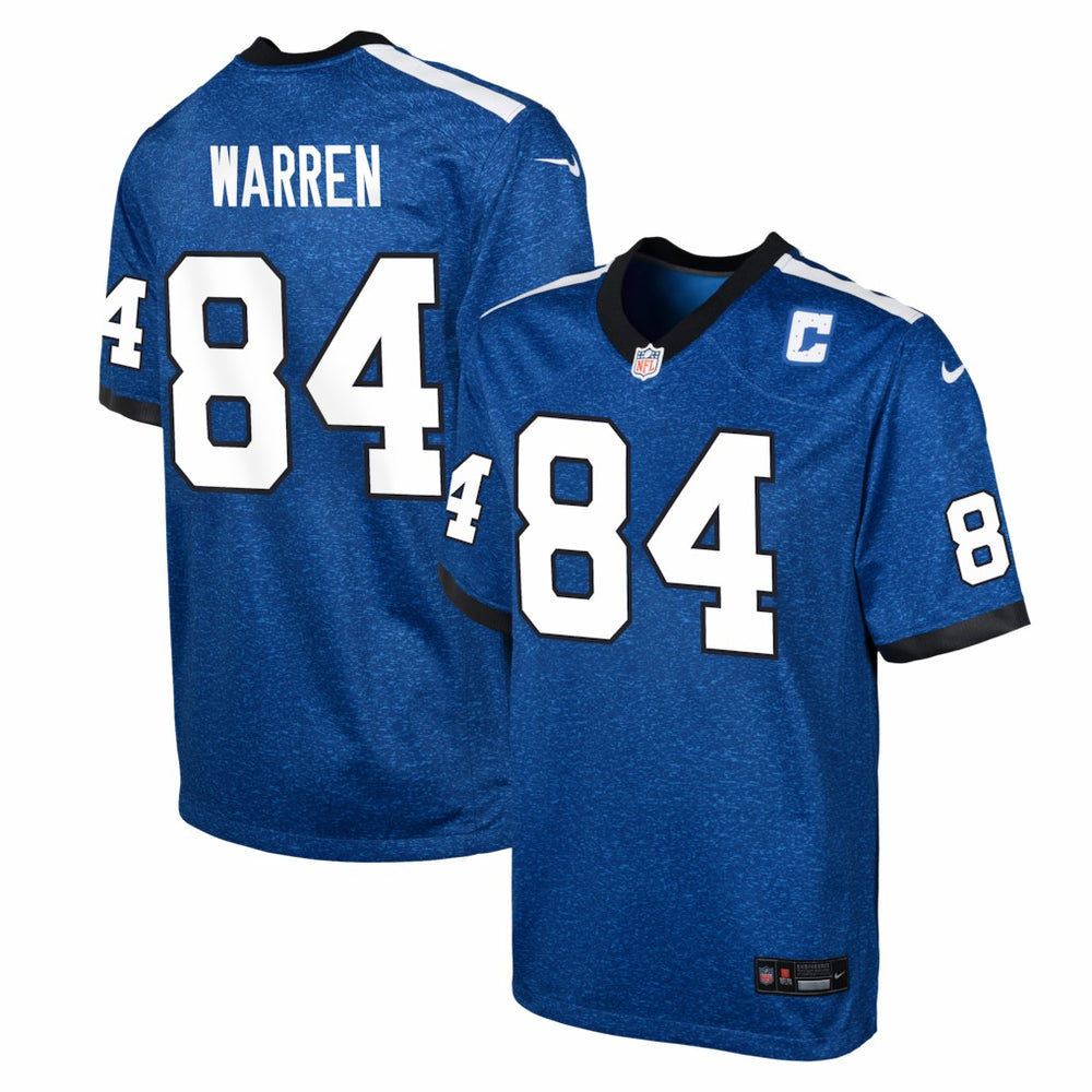 Tyler Warren Indianapolis Colts Youth Alternate 2 Game Jersey - Royal | Nike sale
