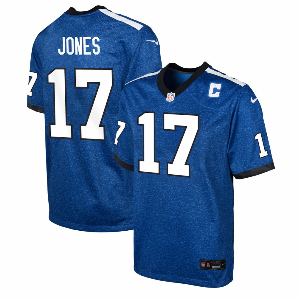 Daniel Jones Indianapolis Colts Youth Alternate 2 Game Jersey - Royal | Nike for sale