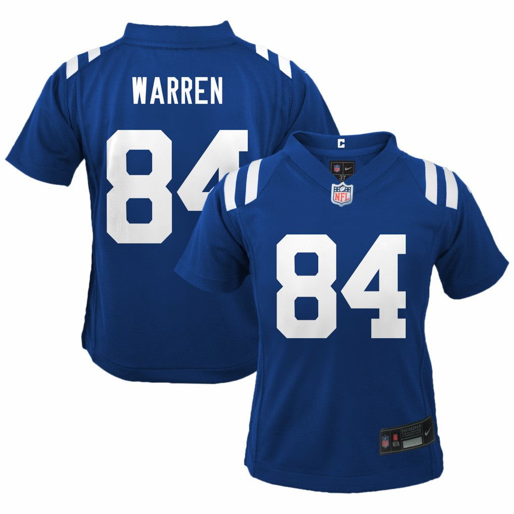 Tyler Warren Indianapolis Colts Preschool Team Game Jersey - Royal | Nike discount
