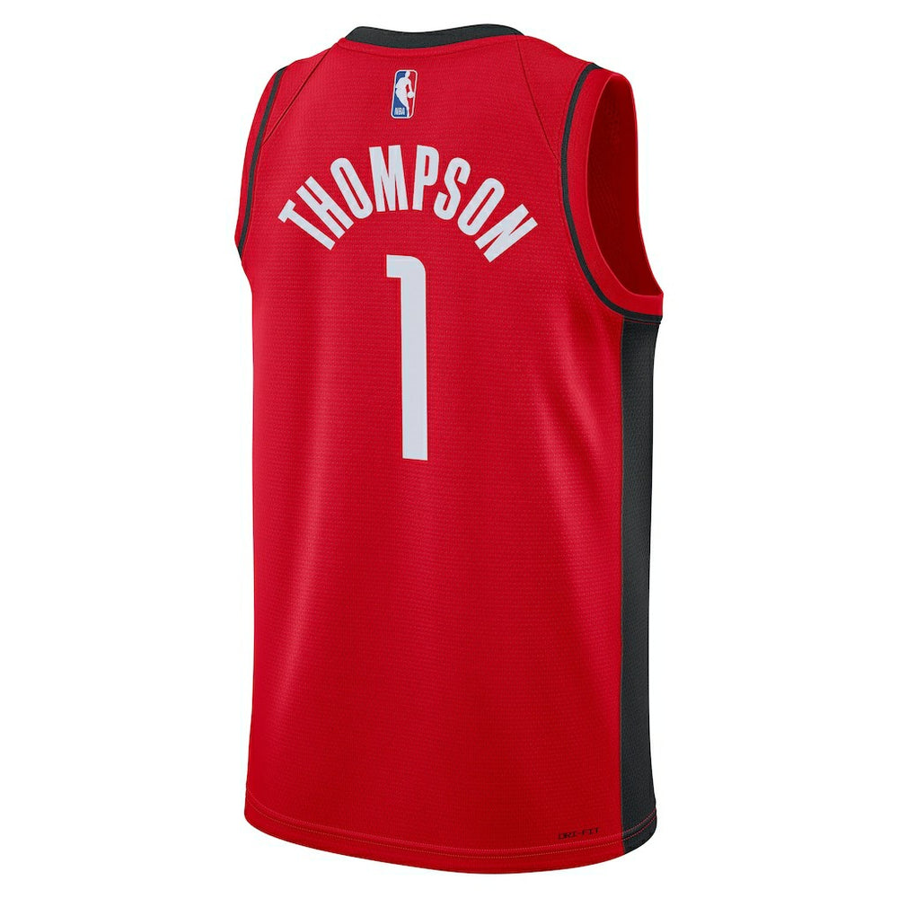 Amen Thompson Houston Rockets Youth Swingman Jersey - Icon Edition - Red | Nike for sale