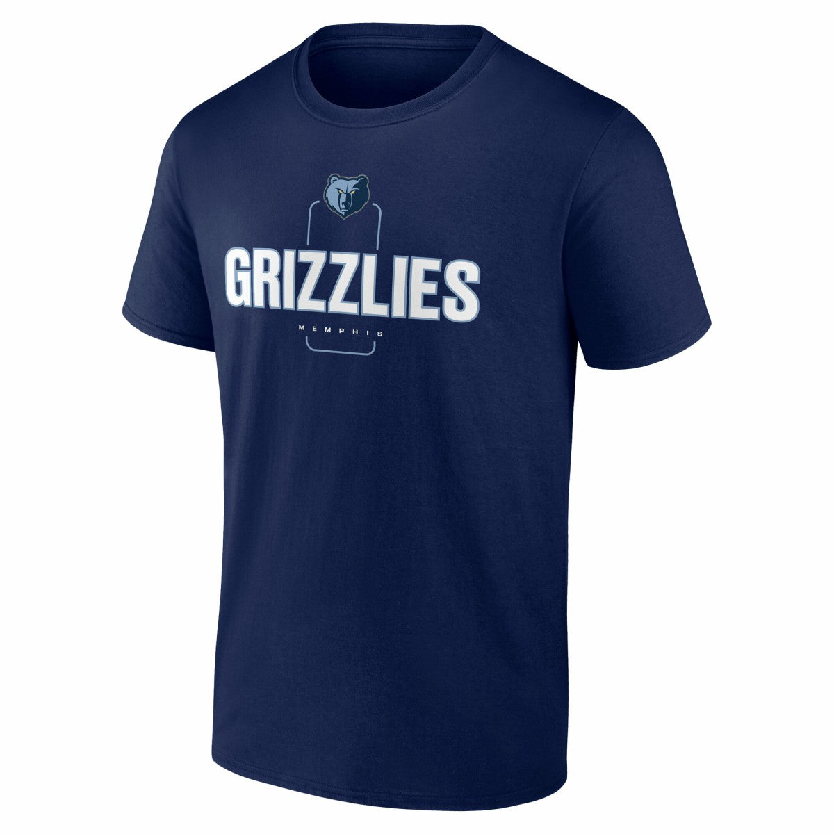 Memphis Grizzlies Center Court Name & Number Custom T-Shirt - Navy cheap