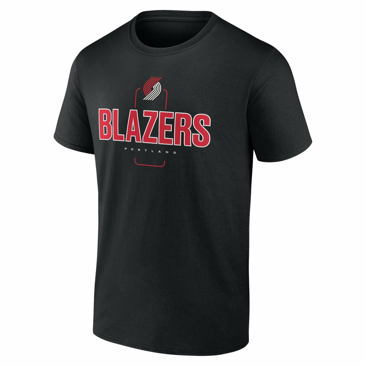 Portland Trail Blazers Center Court Name & Number Custom T-Shirt - Black online