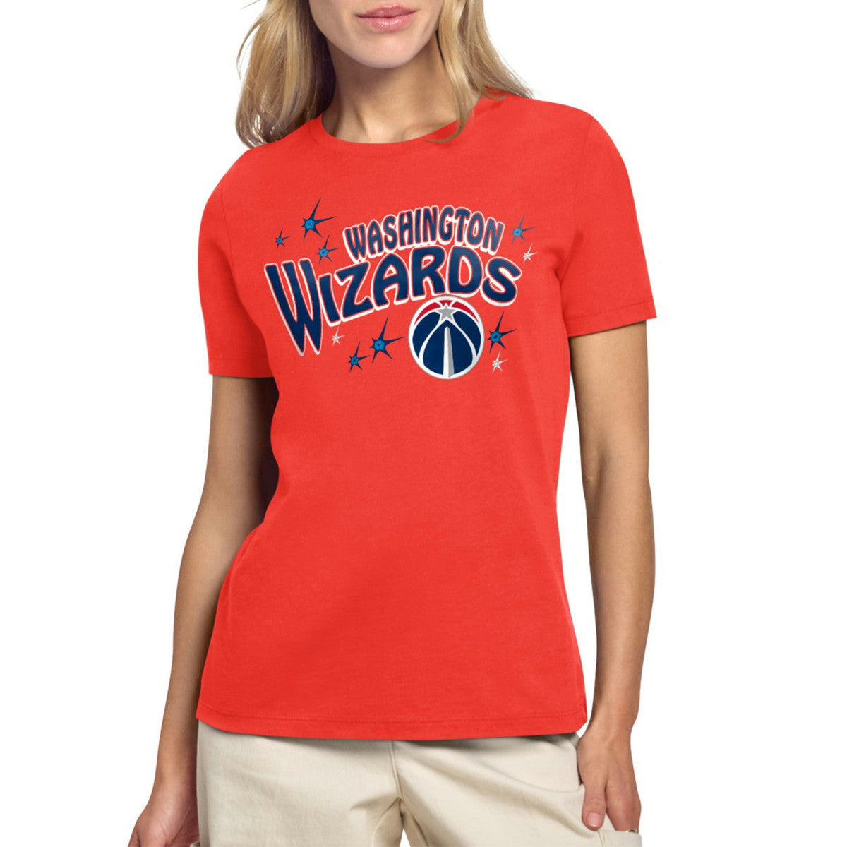 Washington Wizards Starter Women's Fireworks T-Shirt - Red cheap