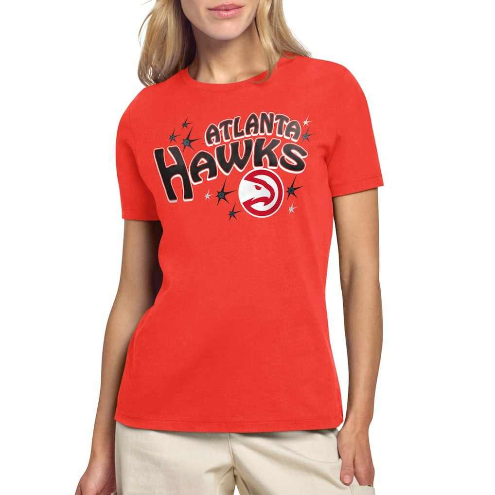 Atlanta Hawks Starter Women's Fireworks T-Shirt - Red discount