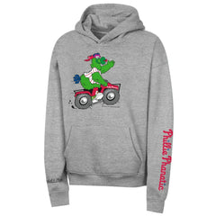 Philadelphia Phillies Outerstuff Youth Iconic Phanatic Hoodie - Gray