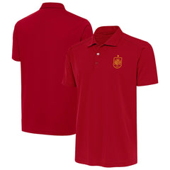 Spain National Team Antigua Statement Polo - Red cheap