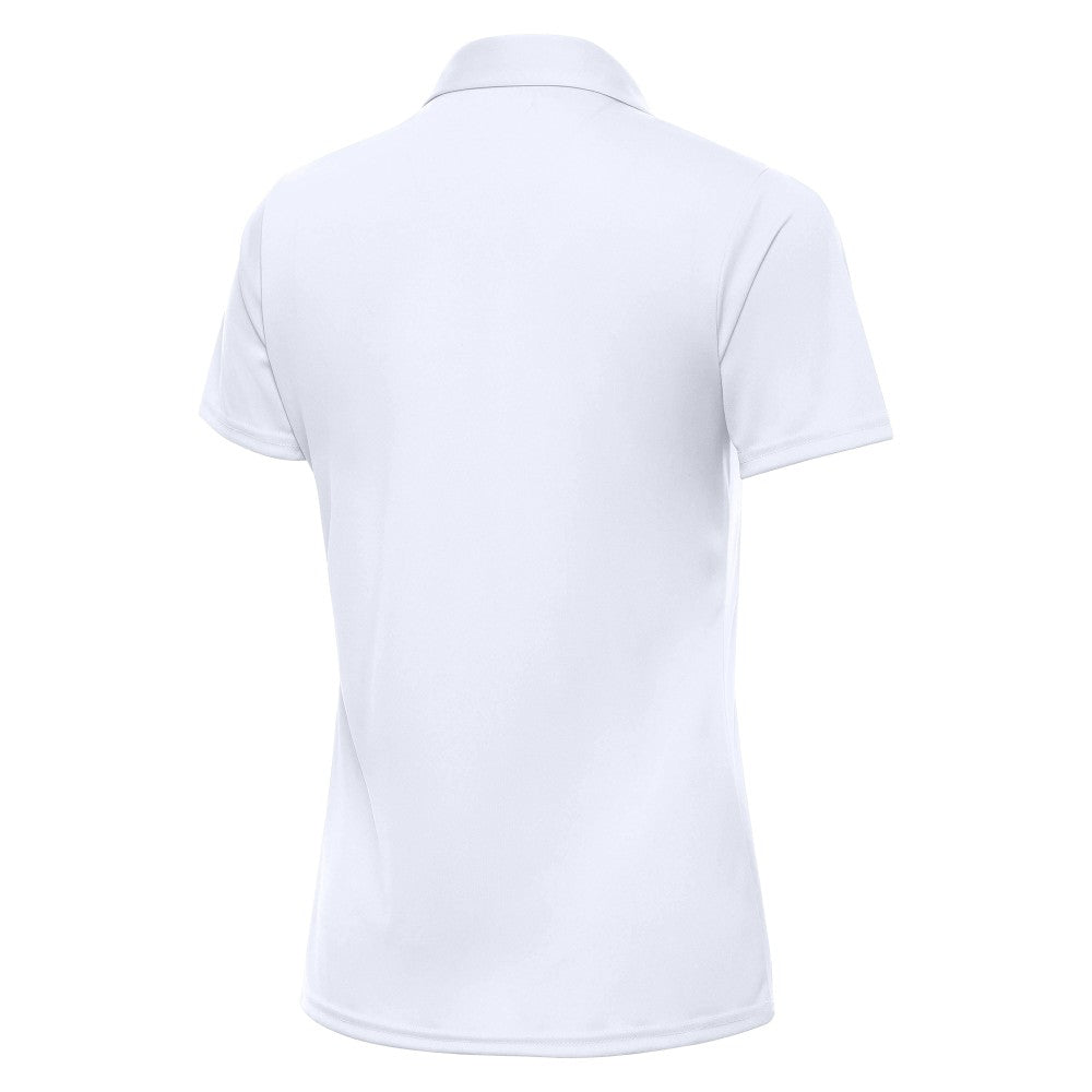 Spain National Team Antigua Women's Statement Y-Neck Polo - White discount