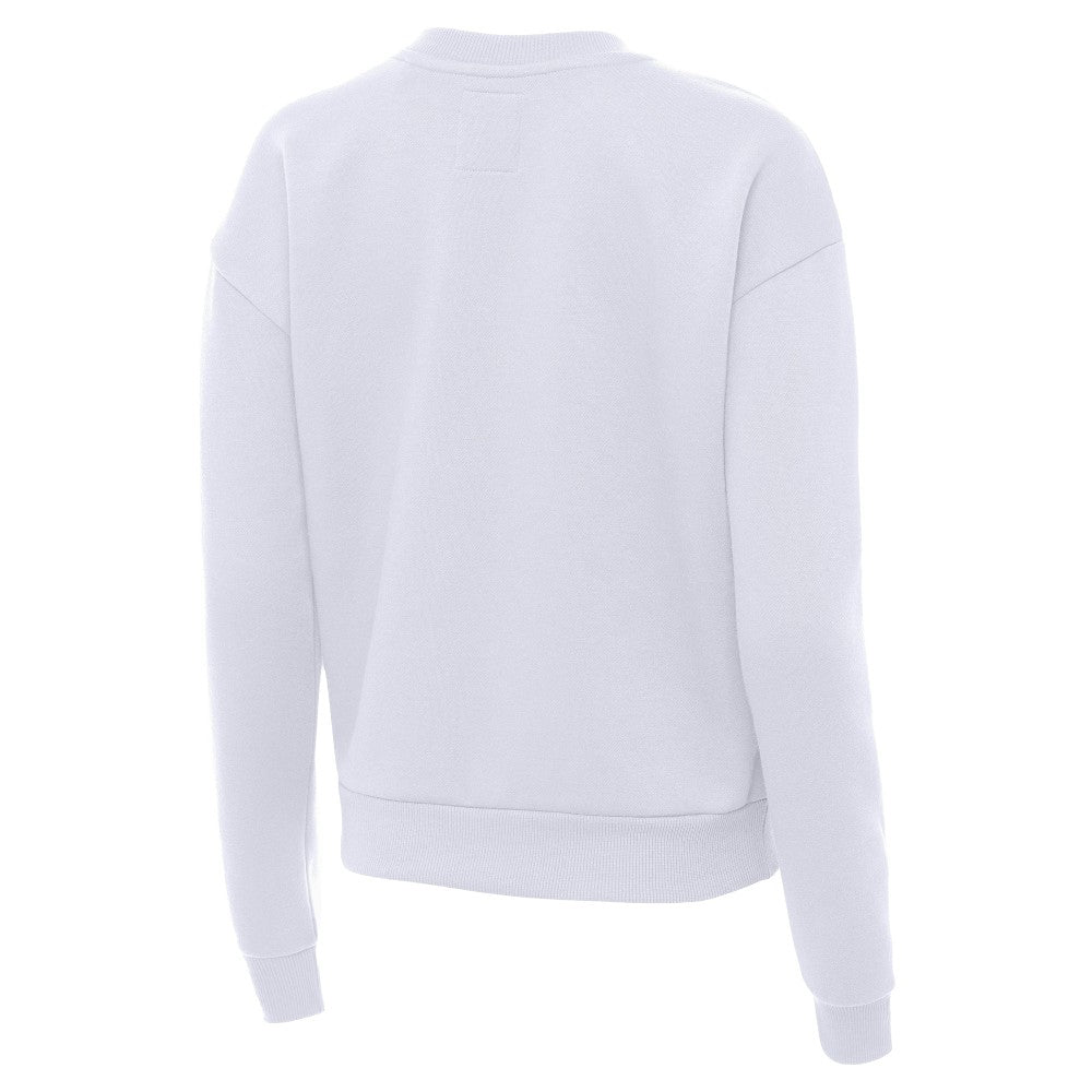 Spain National Team Antigua Women's Takeover Fleece Sweatshirt - White outlet