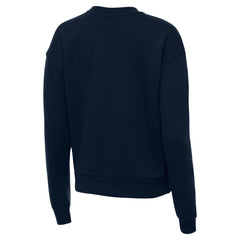 Spain National Team Antigua Women's Takeover Fleece Sweatshirt - Navy for sale