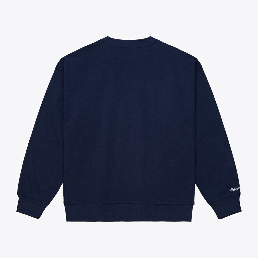 New York Yankees Women's Script Sweatshirt - Navy | Mitchell & Ness