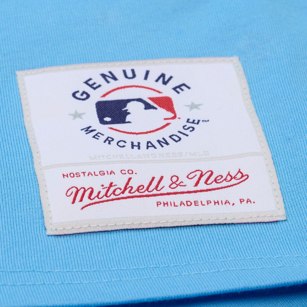 Kansas City Royals Women's Pep Rally Cropped Boxy T-Shirt - Light Blue | Mitchell & Ness