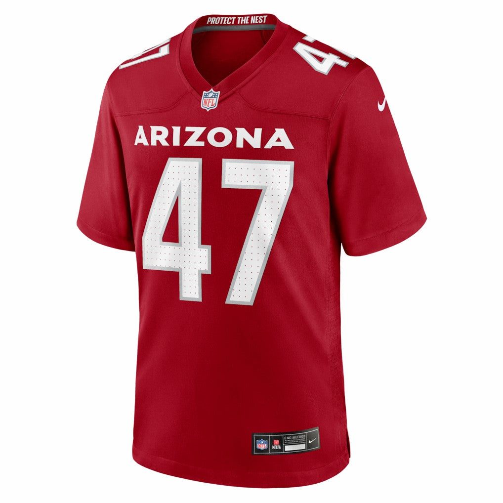 Channing Tindall Arizona Cardinals Team Game Jersey - Cardinal | Nike on sale
