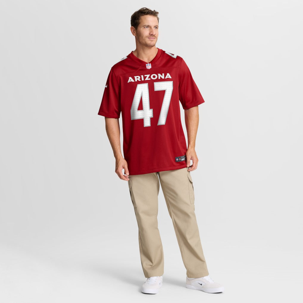 Channing Tindall Arizona Cardinals Team Game Jersey - Cardinal | Nike on sale