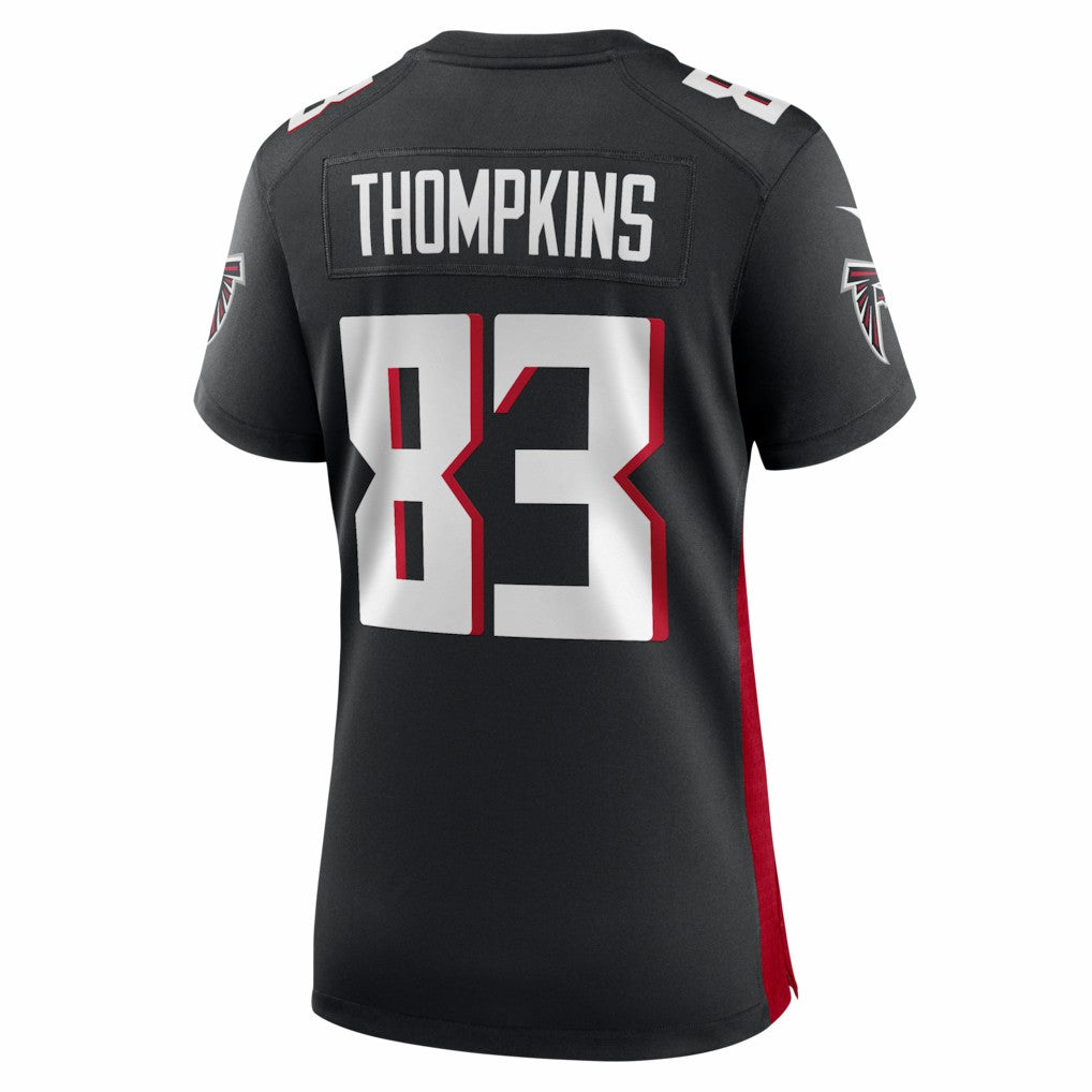 Deven Thompkins Atlanta Falcons Women's Team Game Jersey - Black | Nike on sale