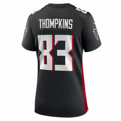 Deven Thompkins Atlanta Falcons Women's Team Game Jersey - Black | Nike on sale