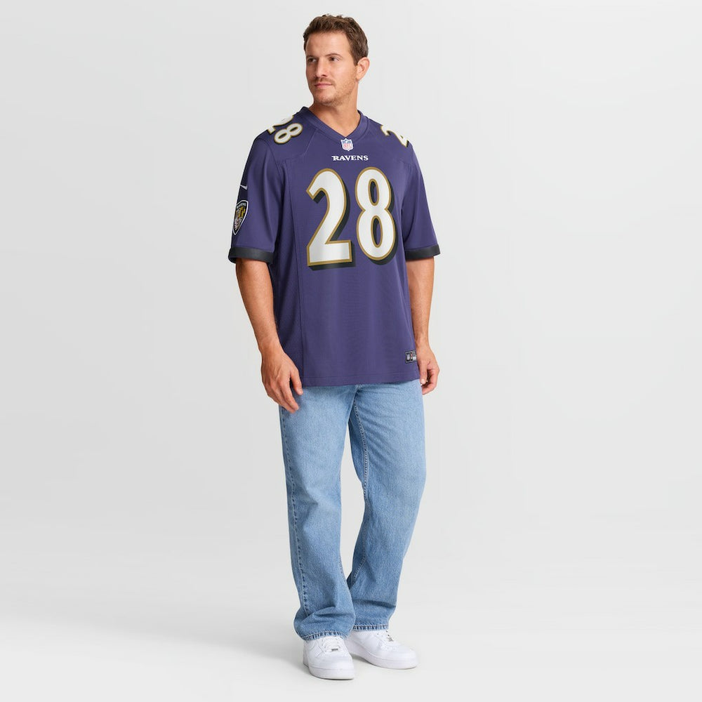 Taven Bryan Baltimore Ravens Team Game Jersey - Purple | Nike sale