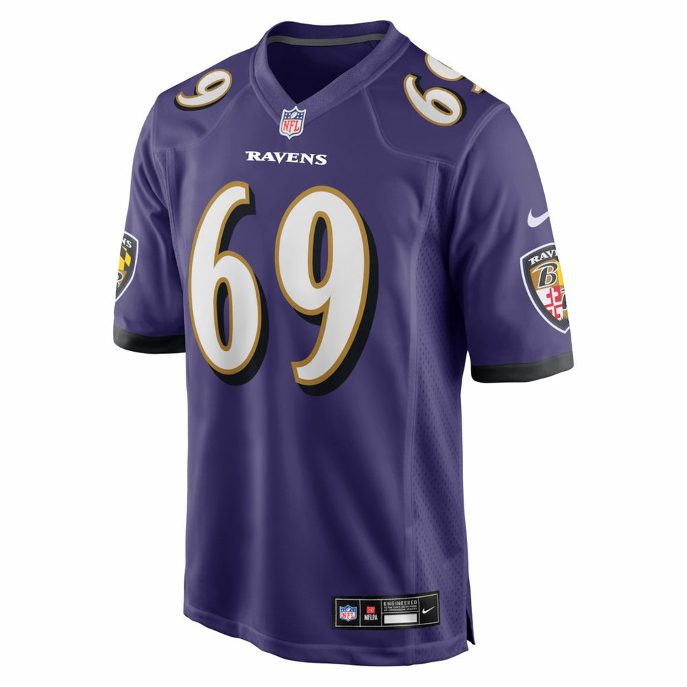 Josh Tupou Baltimore Ravens Team Game Jersey - Purple | Nike online