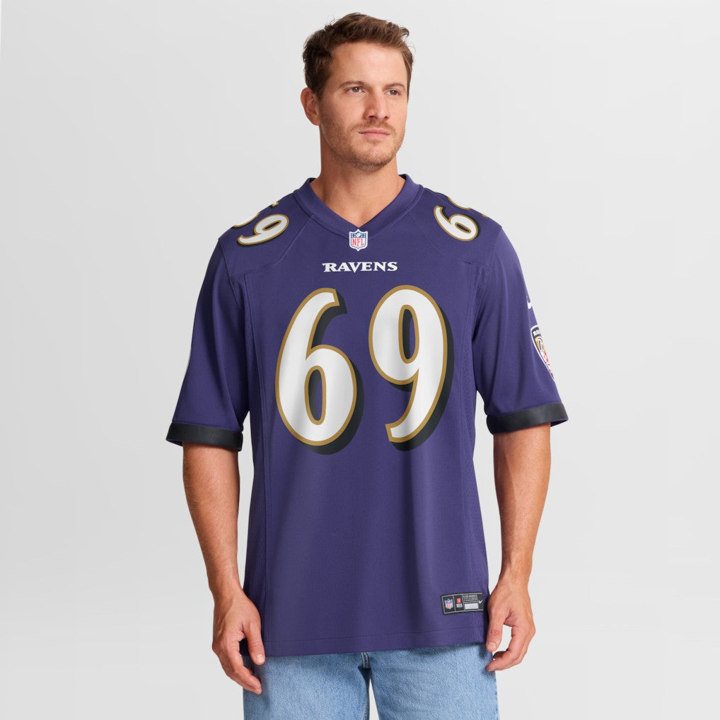 Josh Tupou Baltimore Ravens Team Game Jersey - Purple | Nike online