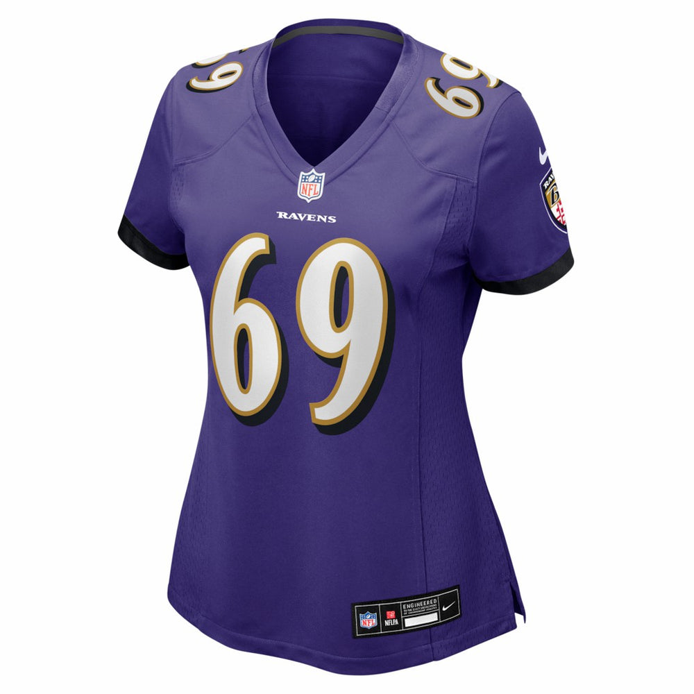 Josh Tupou Baltimore Ravens Women's Team Game Jersey - Purple | Nike on sale
