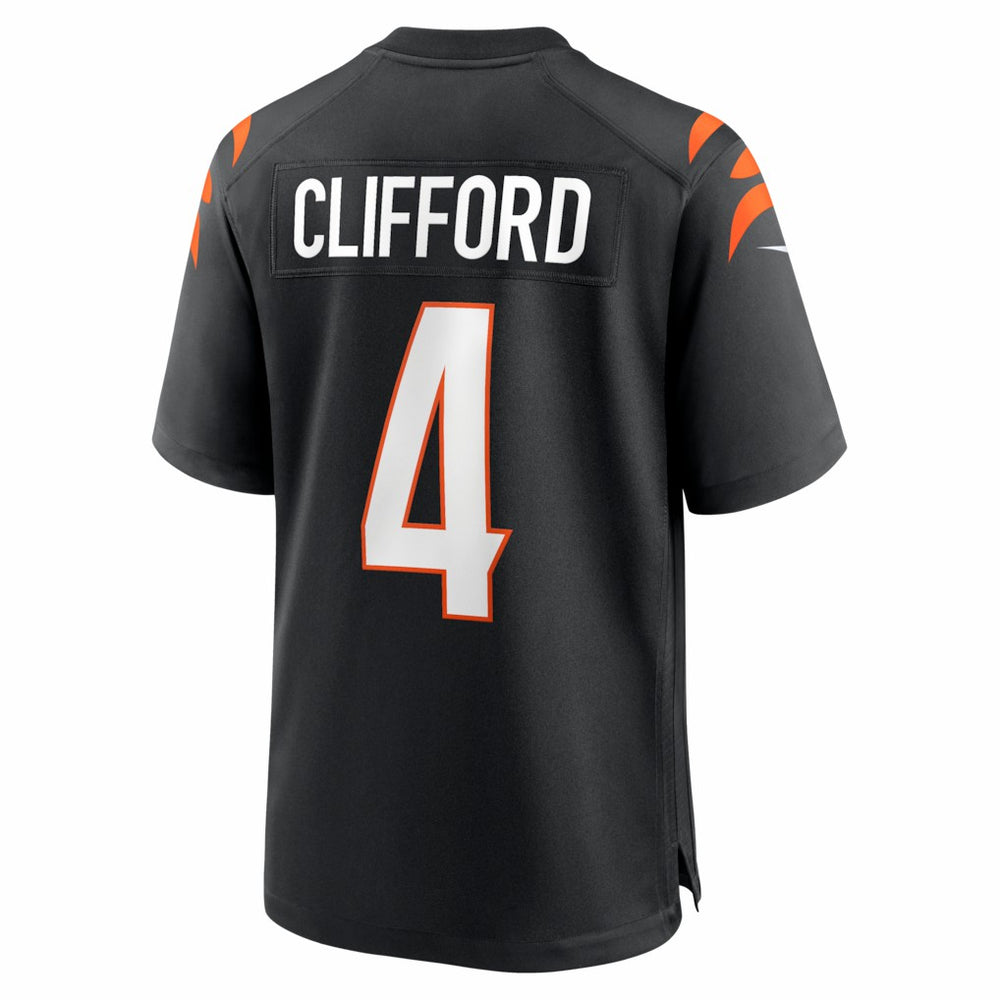 Sean Clifford Cincinnati Bengals Team Game Jersey - Black | Nike sale