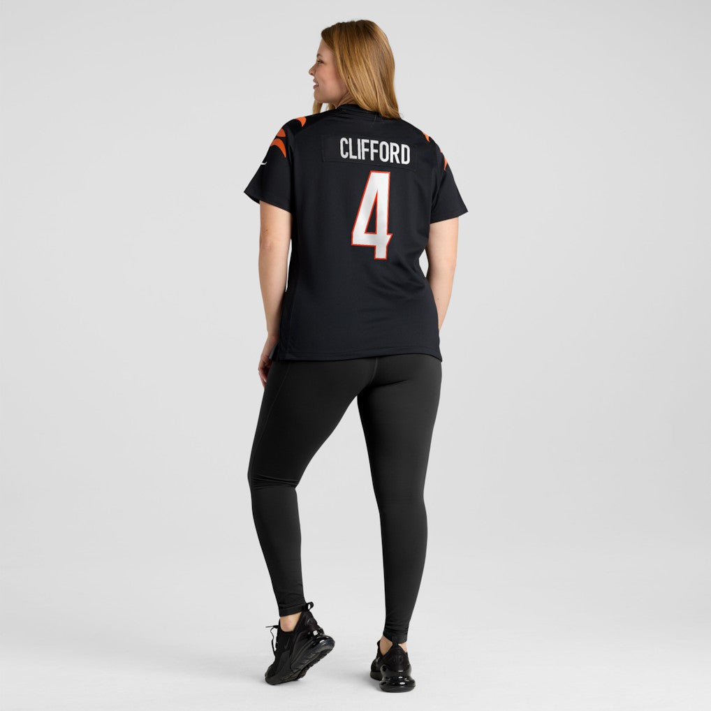 Sean Clifford Cincinnati Bengals Women's Team Game Jersey - Black | Nike online