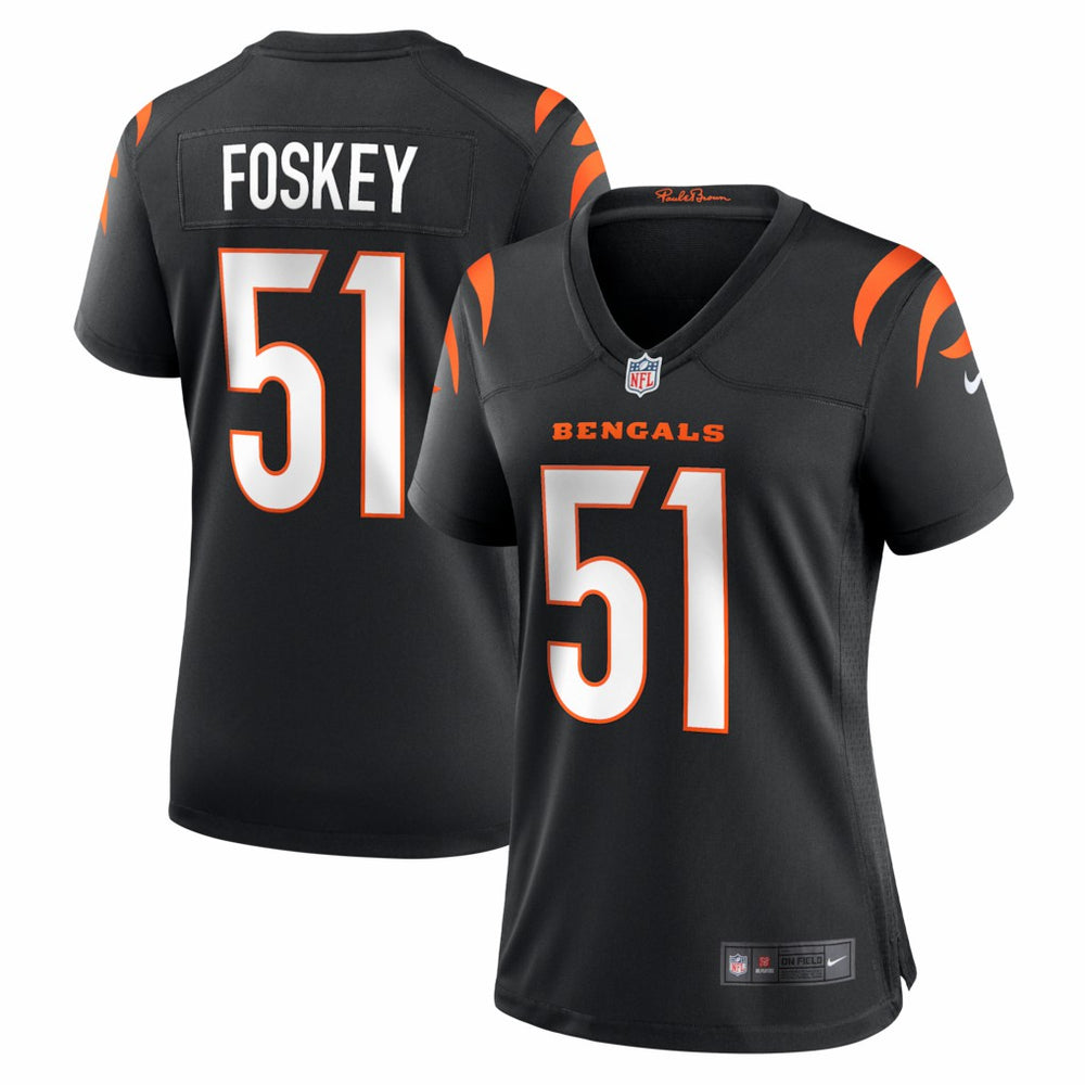 Isaiah Foskey Cincinnati Bengals Women's Team Game Jersey - Black | Nike sale